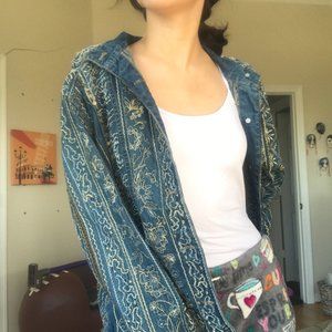Chico's Light Denim Bling Jacket